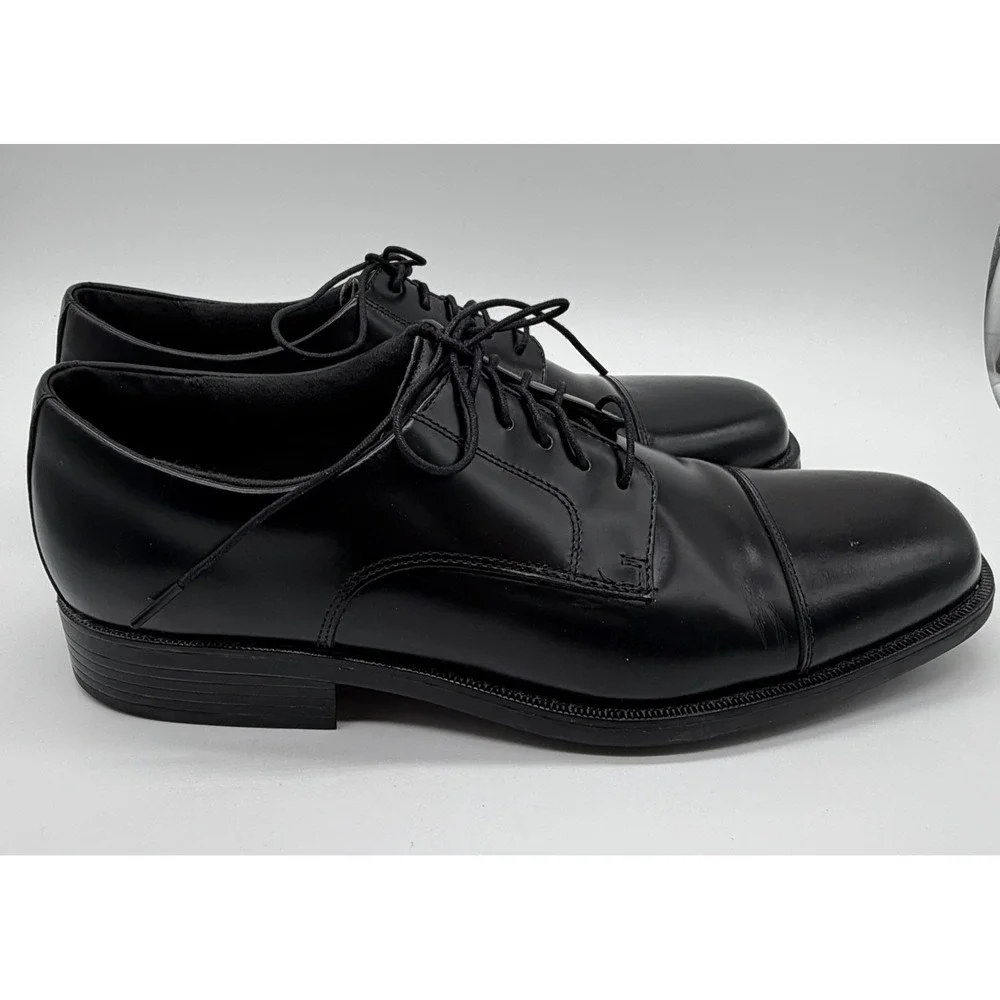 Bostonian Shoes Mens Black Sz 11M Lace Up Dress 22365